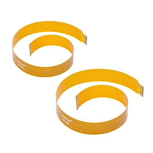 Arducam for Raspberry Pi Zero Camera Cable Set, 2 Pack 11.8" (30cm) Ribbon Flex Extension Cables for Pi Zero&W