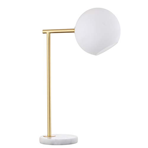 JONATHAN Y JYL1000A Charles 20.5" Metal/Marble LED Lamp Contemporary,Modern,Transitional for Bedroom, Living Room, Office, College Dorm, Coffee Table, Bookcase, Gold/White JONATHAN Y JYL1000A Charles 20.5" Metal/Marble LED Lamp Contemporary,Modern,Transitional for Bedroom, Living Room, Office, College Dorm, Coffee Table, Bookcase, Gold/White
