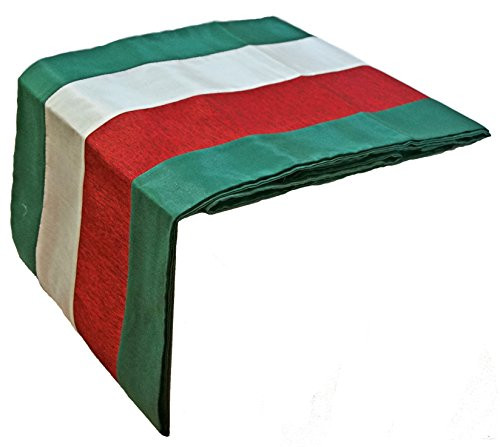 SALE 80% OFF Artiwa Christmas Decoration Silk Table Runner/Bed Runner Scarf King Green & Red 120 inch