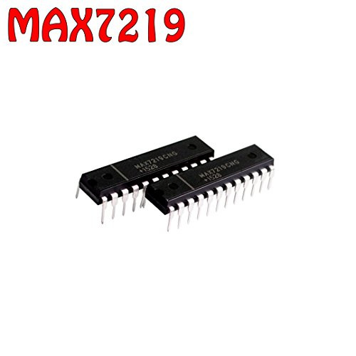 Artshu 10PCS MAX7219 dip MAX package DIP MAX7219CNG MAX7219ENG
