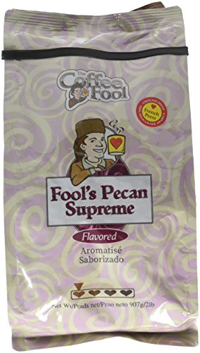 The Coffee Fool Pecan Supreme, French Press, 2 Pound