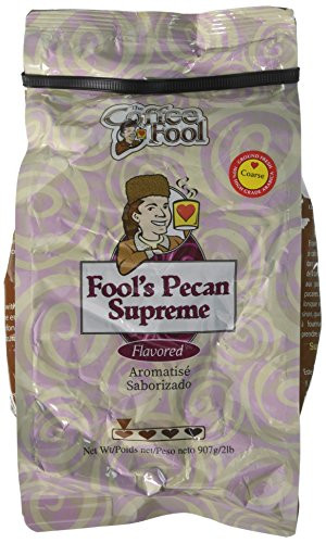 The Coffee Fool Pecan Supreme, Coarse Grind, 2 Pound