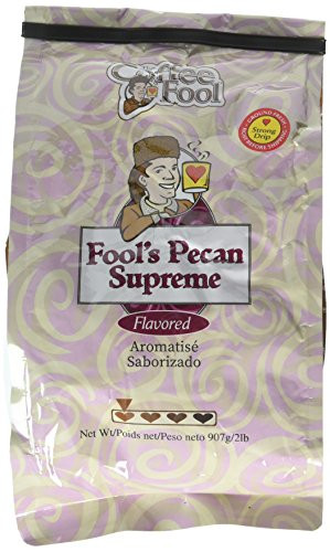 The Coffee Fool Pecan Supreme, Strong Drip Grind, 2 Pound