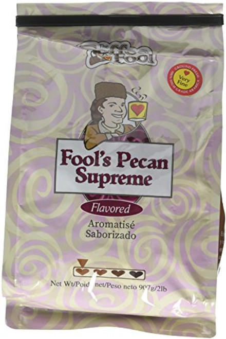 The Coffee Fool Pecan Supreme, Very Fine Grind, 2 Pound The Coffee Fool Pecan Supreme, Very Fine Grind, 2 Pound
