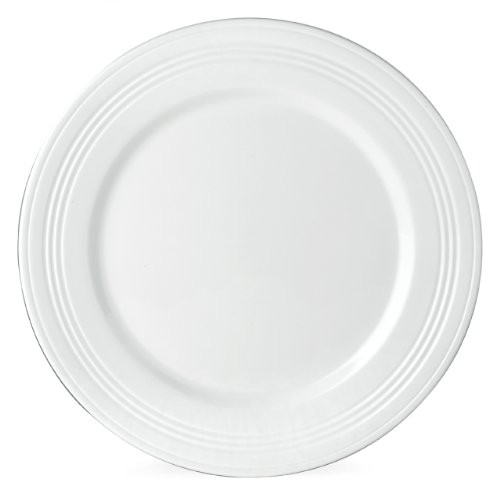 Lenox Tin Can Alley Four176 Accent Plate, 1.05 LB, White