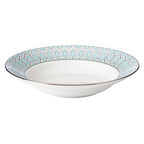 Lenox Clara Aqua Soup Bowl, 1.00 LB, Blue
