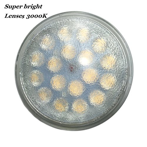 Vstar LED PAR36 12V 6W Warm White Lamp,With Lenses,High Concentration,Super Bright LED PAR36 BULB,6W