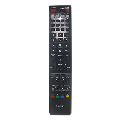 Aurabeam Sharp AQUOS GA935WJSA TV Remote Control for Smart Sharp Televisions