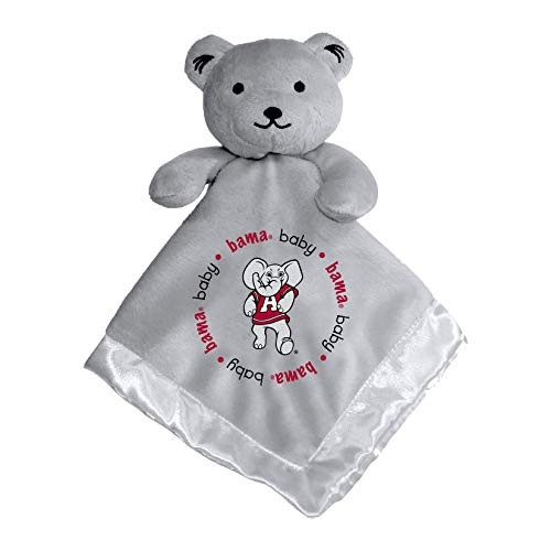 Baby Fanatic NCAA Legacy Infant Security Bear Blanket, Alabama Crimson Tide Gray, 14" X 14" (UAL721) Baby Fanatic NCAA Legacy Infant Security Bear Blanket, Alabama Crimson Tide Gray, 14" X 14" (UAL721)