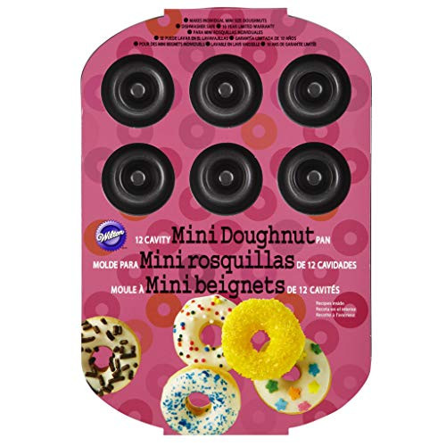 Wilton Mini Donut Baking Pan, 12-Cavity Wilton Mini Donut Baking Pan, 12-Cavity