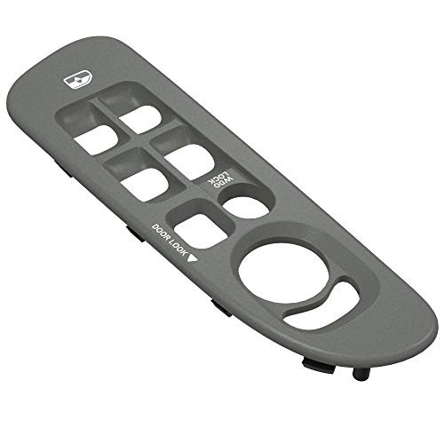 BASIKER Window Switch Cover, Driver Side Door Switch Panel Bezel Trim for 2002-2010 Dodge Ram 1500 2500 3500, Taupe