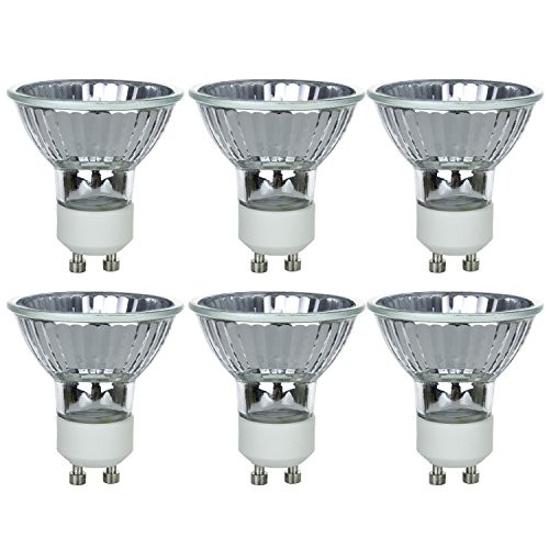 Sunlite 35MR16/CG/GU10/FL/120V/6PK Halogen 35W 120V MR16 Flood Light Bulbs (6 Pack)