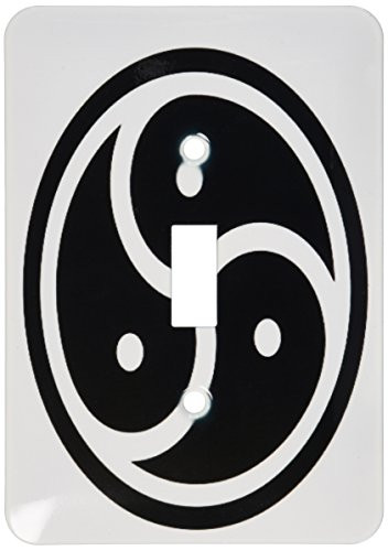 3dRose lsp_159640_1 Bdsm Symbol - Single Toggle Switch