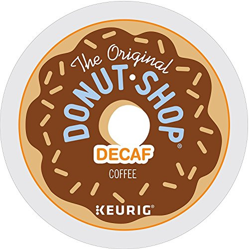 The Original Donut Shop Decaf, Single-Serve Keurig K-Cup Pods, Medium Roast Coffee, 72 Count The Original Donut Shop Decaf, Single-Serve Keurig K-Cup Pods, Medium Roast Coffee, 72 Count