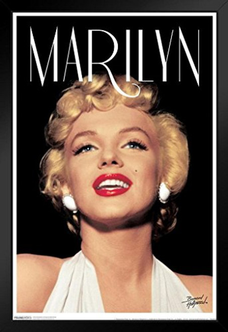 Pyramid America Bernard of Hollywood Marilyn Monroe Hollywood Glamour Celebrity Actress Photograph Black Wood Framed Art Poster 14x20 Pyramid America Bernard of Hollywood Marilyn Monroe Hollywood Glamour Celebrity Actress Photograph Black Wood Framed Art Poster 14x20