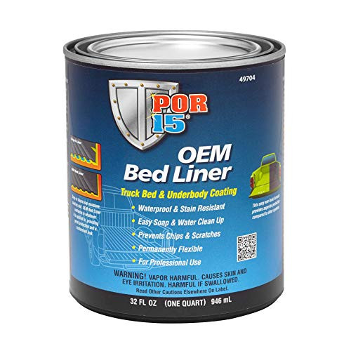 POR-15 49704 OEM Bed Liner - 1 quart,Black