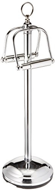 Better Living Products 54541 Toilet Duo Toilet Caddy Dual Tissue Dispenser, Chrome Better Living Products 54541 Toilet Duo Toilet Caddy Dual Tissue Dispenser, Chrome