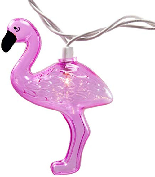 8.5Ft String Lights Flamingo Lights Outdoor Party Lights 120v Patio String Lights Pink Flamingo String Lights Fun Lights for Bedroom Home Birthday String Lights 1 Pack of 10 Bulbs 0.84w, White Wire 8.5Ft String Lights Flamingo Lights Outdoor Party Lights 120v Patio String Lights Pink Flamingo String Lights Fun Lights for Bedroom Home Birthday String Lights 1 Pack of 10 Bulbs 0.84w, White Wire