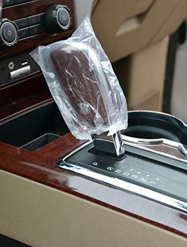 JohnDow Industries Disposable Gear Shift Protective Cover, GSC-1 Box of 100, Clear