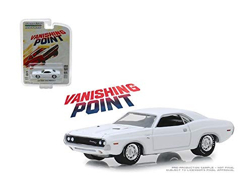 DIECAST 1:64 Hollywood Series 22 - Vanishing Point - 1970 Dodge Challenger R/T (White) 44820-A by Greenlight