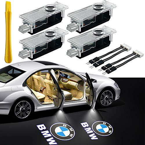 Car Door LED Logo Projector Light Ghost Shadow Welcome Lights Symbol Emblem Courtesy Step Light