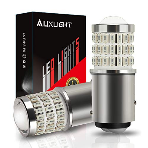AUXLIGHT 2057 1157 2357 7528 2057A 1157A 2357A LED Bulbs Brilliant Red, Ultra Bright 57-SMD LED Replacement for Brake/Tail Lights, Blinker Lights, Turn Signal/Parking or Running Lights (Pack of 2) AUXLIGHT 2057 1157 2357 7528 2057A 1157A 2357A LED Bulbs Brilliant Red, Ultra Bright 57-SMD LED Replacement for Brake/Tail Lights, Blinker Lights, Turn Signal/Parking or Running Lights (Pack of 2)
