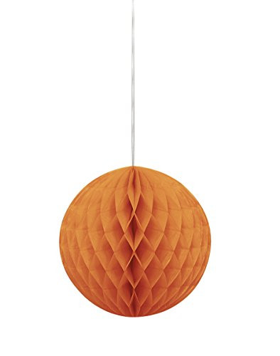 Unique Industries party decoration, 8", Orange