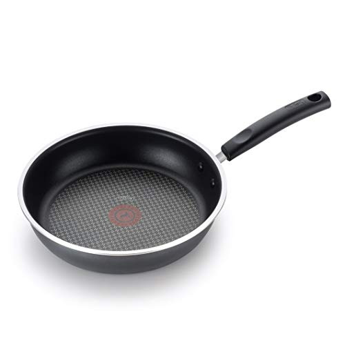 T-fal Signature Titanium Nonstick 10.5 in. Fry Pan, Grey, B06105, Inch