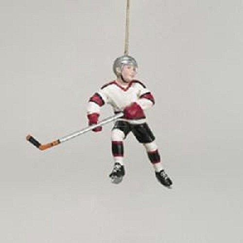 Kurt Adler Hockey Player Christmas Ornament