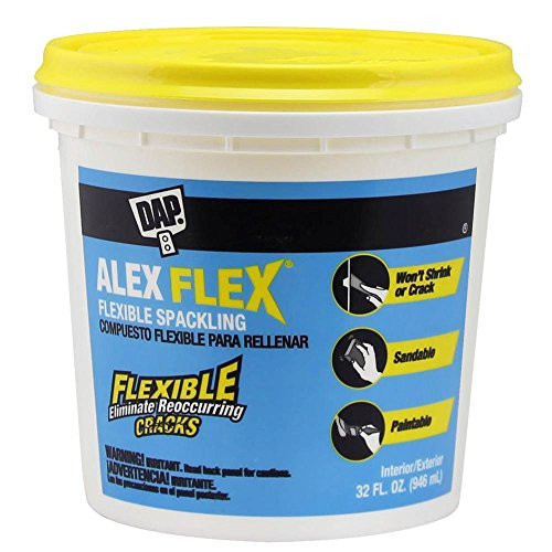 DAP INC 18743 Alex Flex Quart Spackling, White
