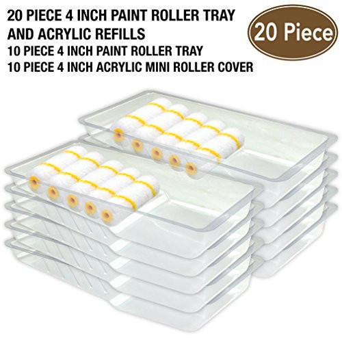 Great value 20 Piece paint roller cover and paint roller tray,paint roller tray line,paint roller kit,paint kit,paint rollers,paint roller refills,home repair tools,tool set Great value 20 Piece paint roller cover and paint roller tray,paint roller tray line,paint roller kit,paint kit,paint rollers,paint roller refills,home repair tools,tool set