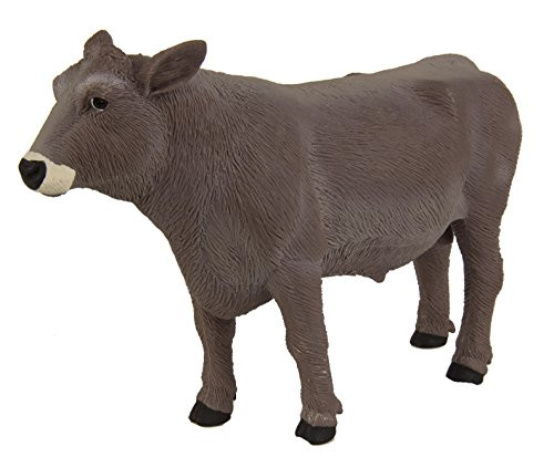Safari Ltd. Farm Collection - Brown Swiss Bull Figurine Non-Toxic and BPA Free - Ages 3 and Up