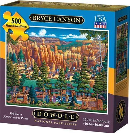 Dowdle Jigsaw Puzzle - Bryce Canyon National Park - 500 Piece Dowdle Jigsaw Puzzle - Bryce Canyon National Park - 500 Piece