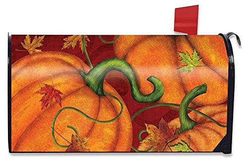 Briarwood Lane Pumpkin Patch Fall Magnetic Mailbox Cover Autumn Standard