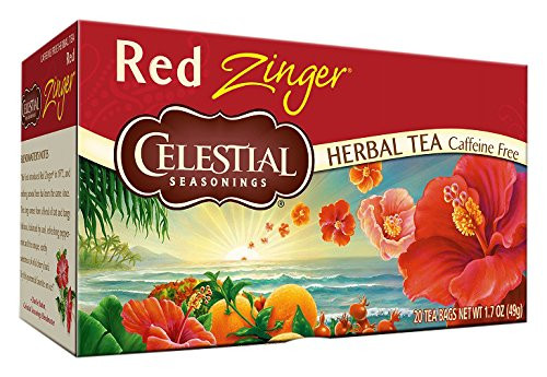 Celestial Seasonings Tea Caffeine Free Herbal Tea, Red Zinger 20 ea Celestial Seasonings Tea Caffeine Free Herbal Tea, Red Zinger 20 ea