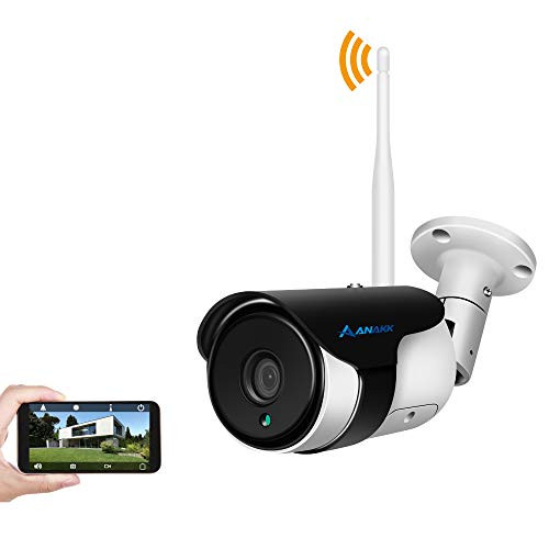 Outdoor Security Camera Wireless,Anakk Home Surveillance Wireless Camera 1080P HD Outdoor WiFi Security IP Cameras Two-Way Audio,IP66 Waterproof Motion Detection Night Vision Outdoor Security Camera Wireless,Anakk Home Surveillance Wireless Camera 1080P HD Outdoor WiFi Security IP Cameras Two-Way Audio,IP66 Waterproof Motion Detection Night Vision