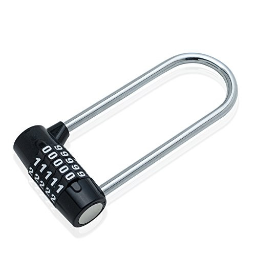 Large Lengthened Beam Locker cabinet door handles combination lock padlock combination lock, gym lock, 5 digit combination padlock, safety padlock, safety lock, luggage locker, wardrobe, gym locker, b