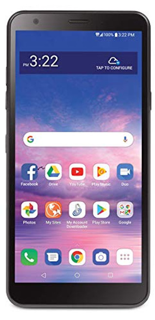 Total Wireless LG Journey 4G LTE Prepaid Smartphone (Locked) - Black - 16GB - Sim Card Included - CDMA