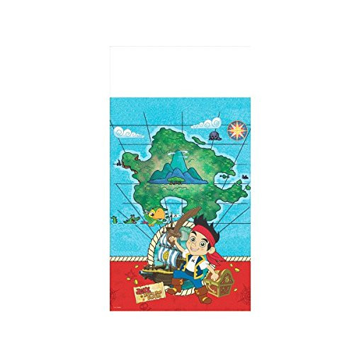 Jake and the Never Land Pirates Plastic Table Cover, 54 in x 96 in, Party Supplies Jake and the Never Land Pirates Plastic Table Cover, 54 in x 96 in, Party Supplies