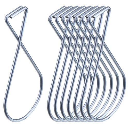 Ceiling Hook Clips Ceiling Tile Hooks T-bar Clips Drop Ceiling Clips for Office, Classroom, Home and Wedding Decoration, Hanging Sign from Suspended Tile/Grid/Drop Ceilings (30)