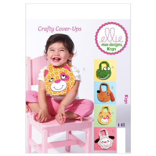 KWIK-SEW PATTERNS K0131 Bibs Sewing Template, One Size