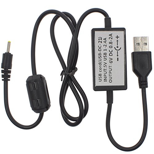 DONG USB Cable Charger for Yaesu Radio VX-1R VX-2R VX-3R Radio