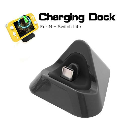 Charging Dock for Nintendo Switch Lite, Charger for Nintendo Switch Lite - Gray