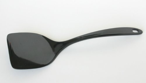 Chef Craft 11.5" Melamine Jumbo Turner - Black - 1 Per Order