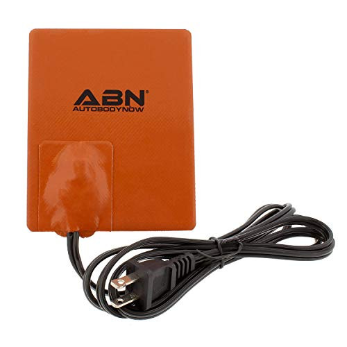 ABN Silicone Heater Pad Car Battery Heater Pad Engine Block Heater Pad Oil Pan Heater Pad, 4x5 Inch  120V 250 Watt