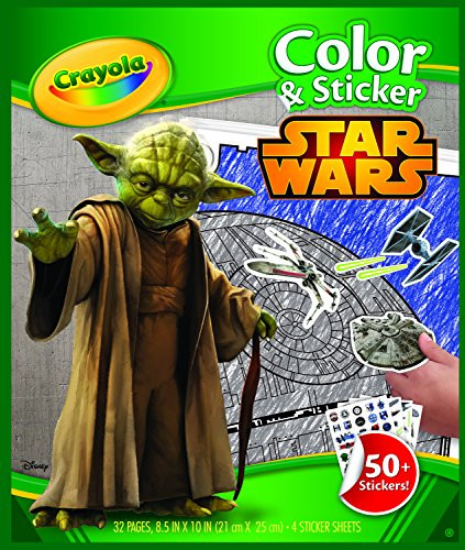 Crayola Star Wars Color & Sticker Book