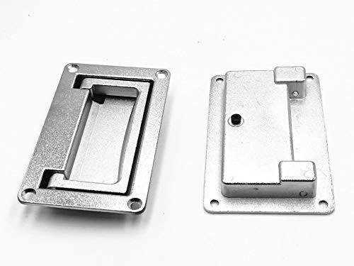 Door Drawer 95m x 60mm Recessed Flush Sliding Carry Pull Handle (97-B)