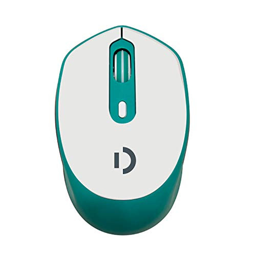 Wireless Portable Mobile Mouse Optical Mice with USB Receiver, 3 Adjustable DPI Levels, Buttons for Notebook, PC, Laptop, Computer - Blue