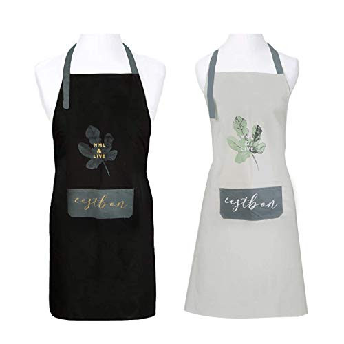 MEHIM Mr. and Mrs. Aprons Couples Kitchen Aprons Funny Cooking Bibs Gifts for Wedding Newlyweds Engagement, Anniversary Bridal Shower Gift His and Hers Sets.