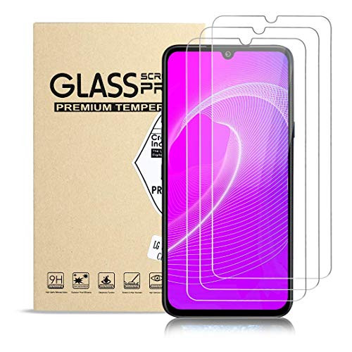 3Pack LG G8X ThinQ Screen Protector ? HD Full Coverage Case Friendly Anti-Scratch Bubble-Free Glass Screen Protector for LG G8X ThinQ